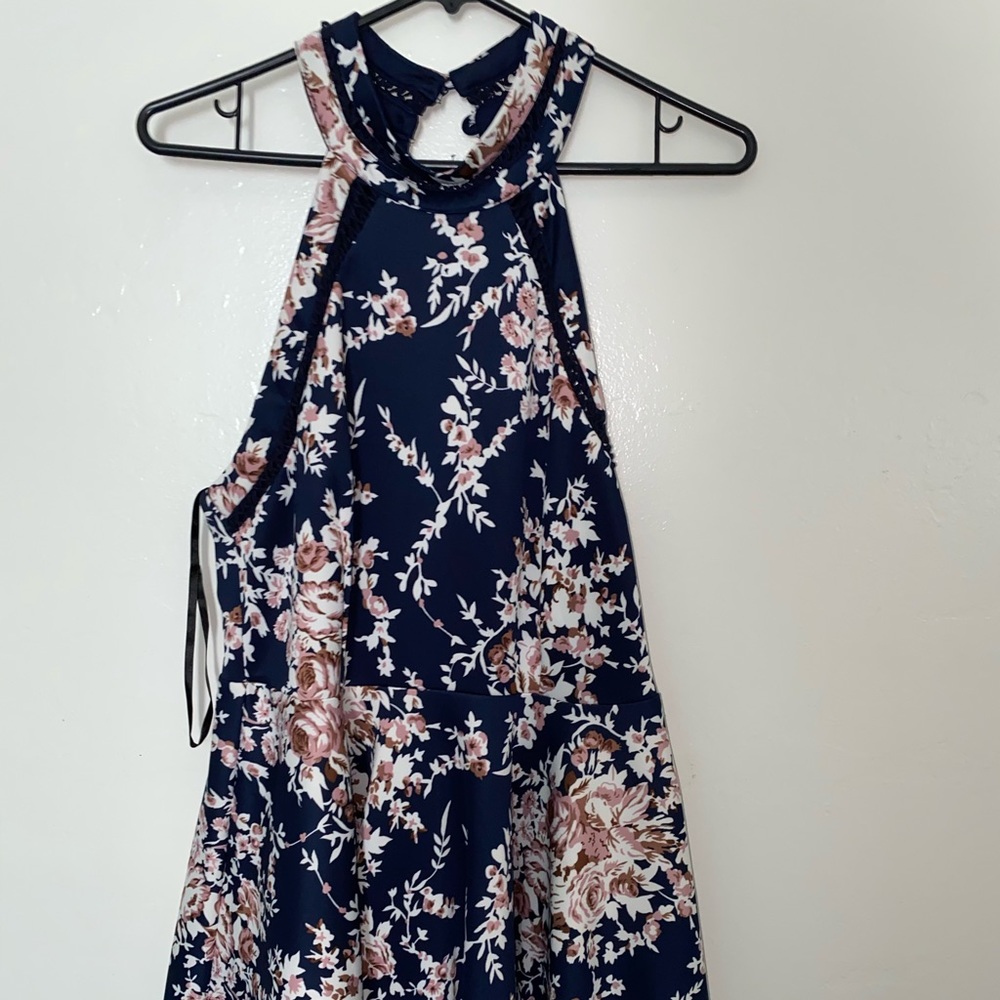 B.Darlin neck high dress